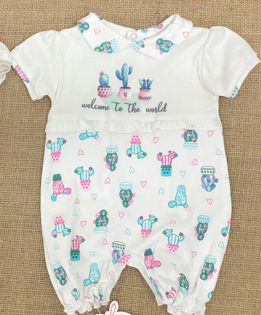 Cactus Baby Romper