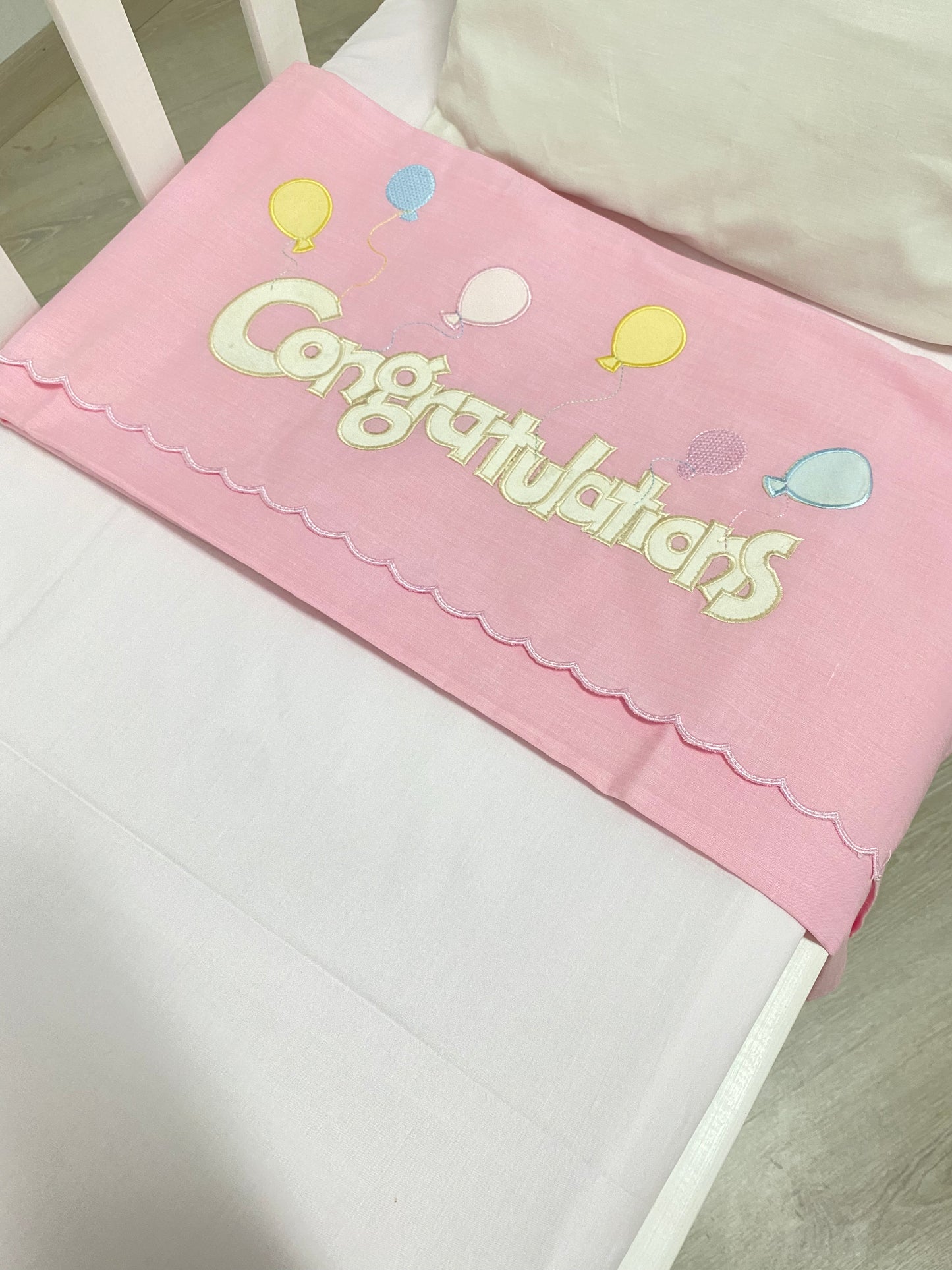 Congratulations bedsheets set